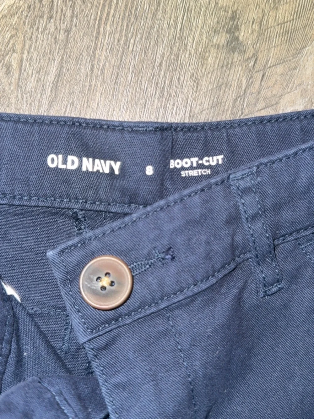 Old Navy Navy Blue Kids Pants - Pair